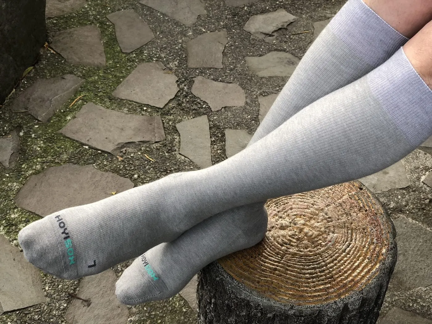 Plus Size Compression Knee High Socks, Wide Calf Extra Large for Men and Women, Comfortable Cotton