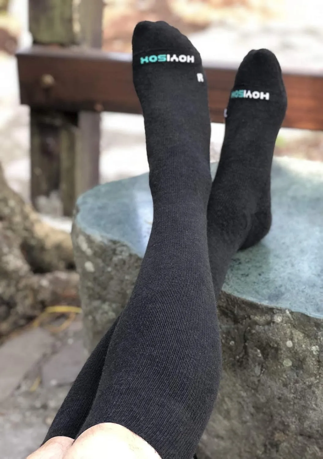 Plus Size Compression Knee High Socks, Wide Calf Extra Large for Men and Women, Comfortable Cotton