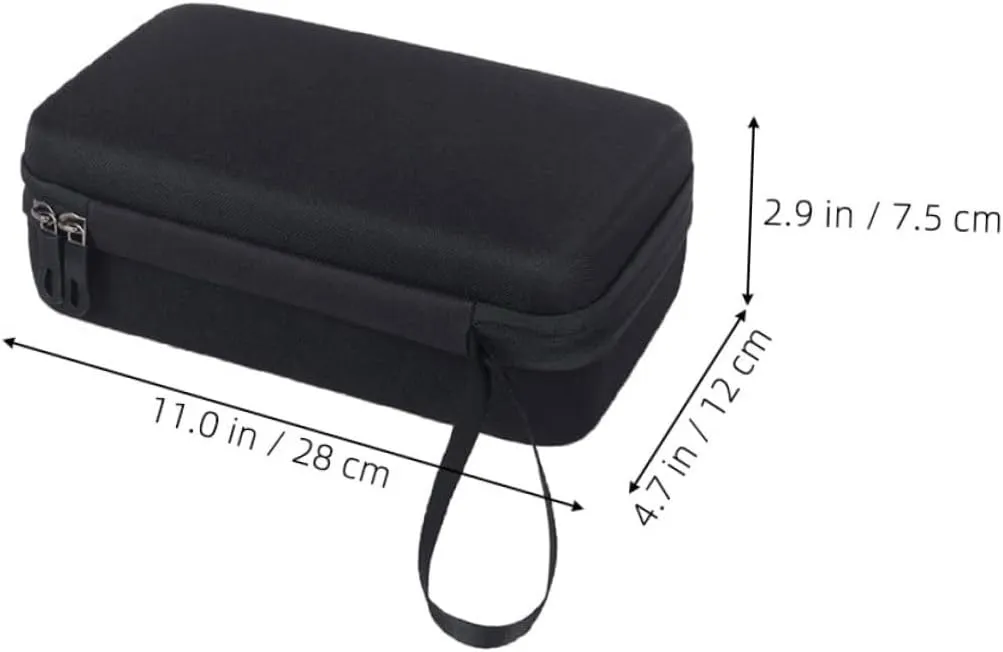 POPETPOP Electric Vehicle Charger Bag Portable Organizer for Bike Accessories Durable Hard Shell Shockproof Design for Cables and Chargers Convenient Storage