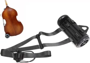Portable Upright Double Bass Cart Bass Buggies with Wheel Transport Carry String Bass Carts for Any Size Bass from 1/10 To 4/4 Works Indoors &Outdoors (Bass Cart)