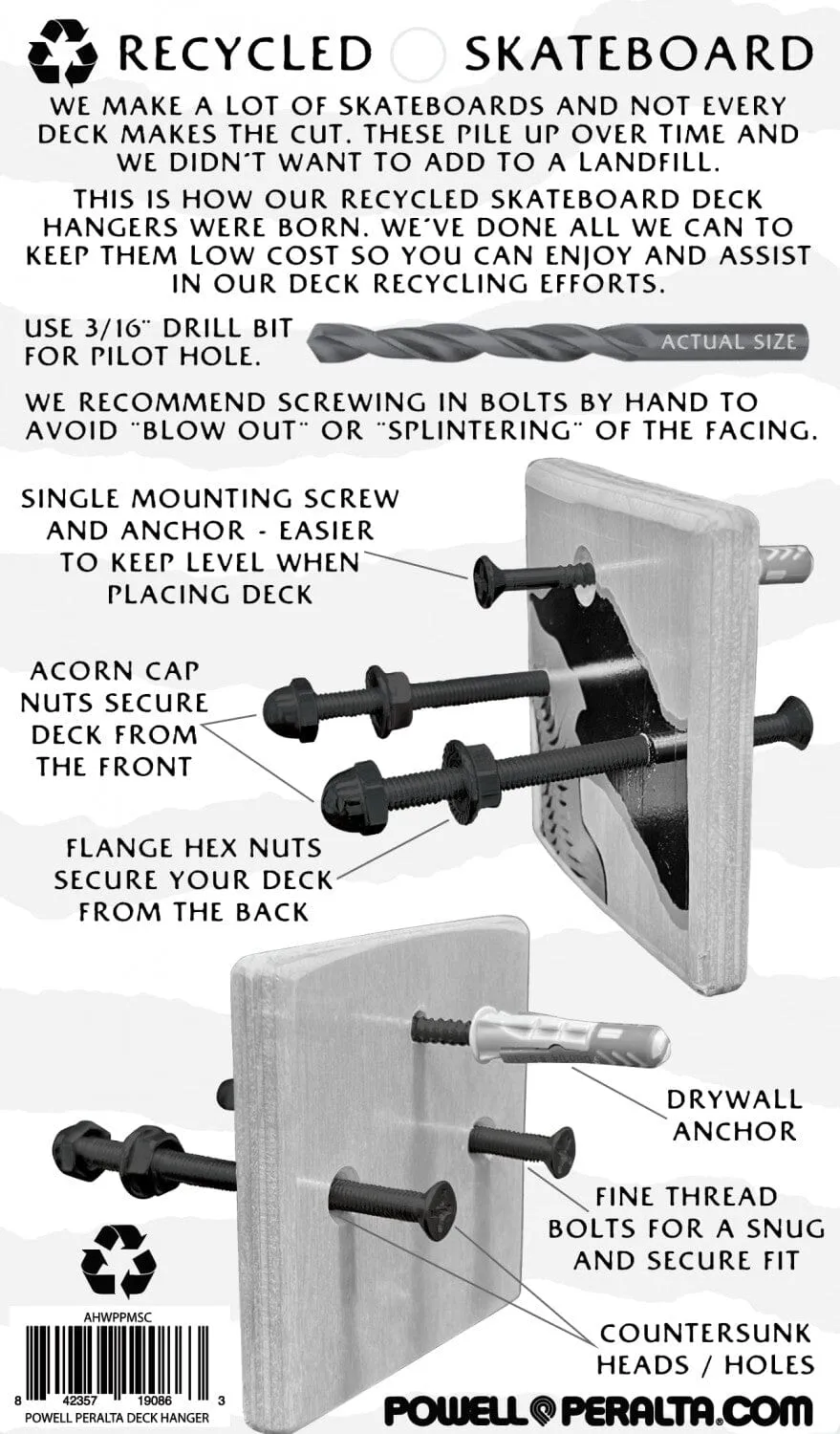 Powell Peralta Deck Hanger