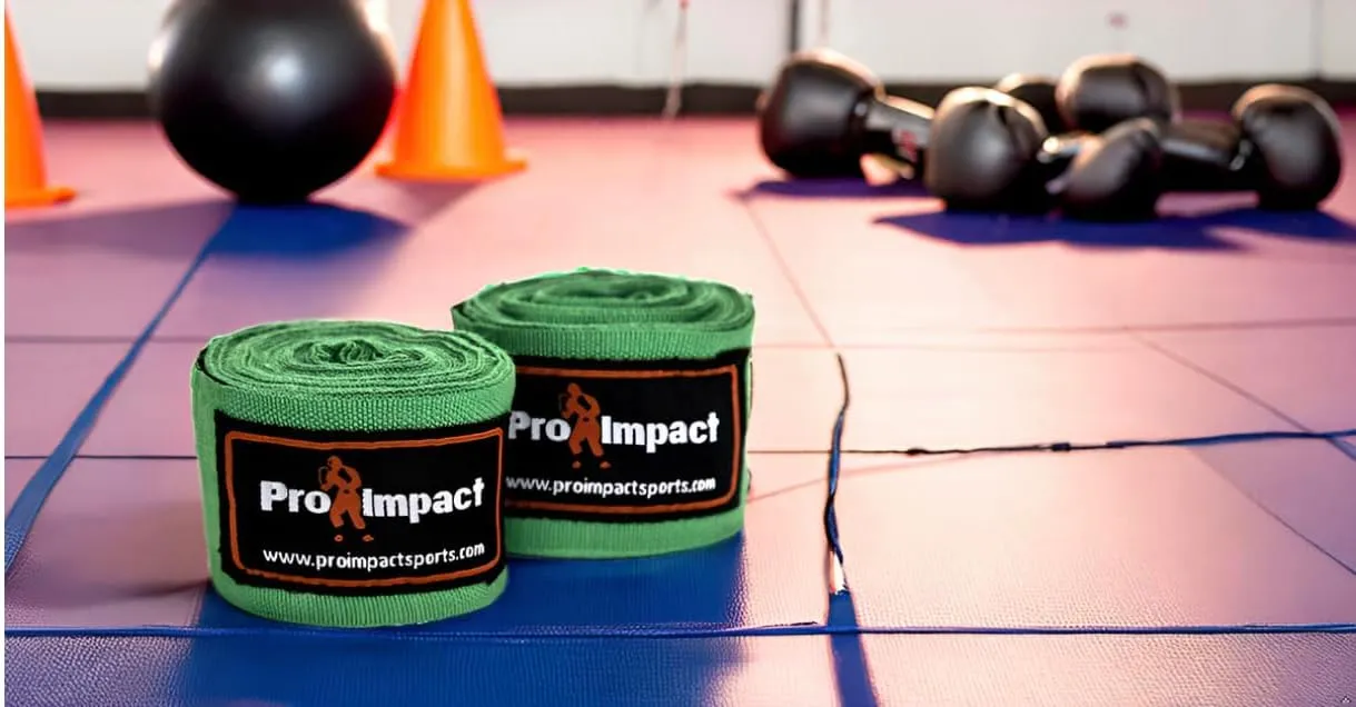Pro Impact 180 Inch Mexican Style Boxing Hand Wraps – Stretchable Wrist & Knuckle Support for MMA, Muay Thai, Kickboxing, Heavy Bag & Combat Training – Men & Women