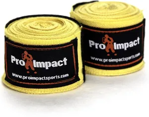 Pro Impact Mexican Style Hand Wraps for Men & Women – 180" Stretchable Boxing Wraps for MMA, Muay Thai, Kickboxing & Gym Training – Wrist & Knuckle Protection for Maximum Performance & Support