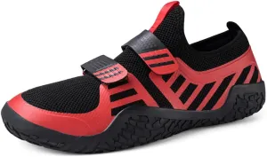 Pro Weightlifting Shoes - Stability & Heel Support for Powerlifting, Squat, Deadlift | Non-Slip Rubber Sole | Men/Women Crossfit Gym Training Footwear