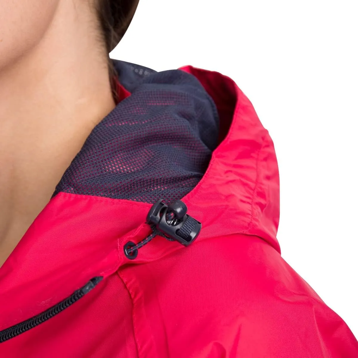 Qikpac Womens Packaway Waterproof Jacket Lightweight Hooded Raincoat