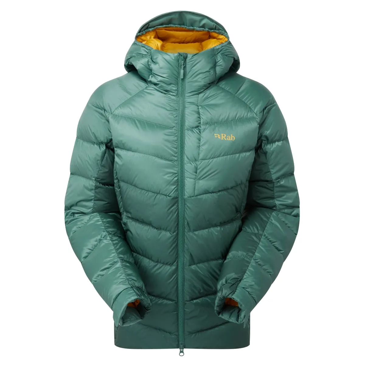 Rab Glaceon Pro Insulated Women's Jacket | Eucalyptus - Green Slate