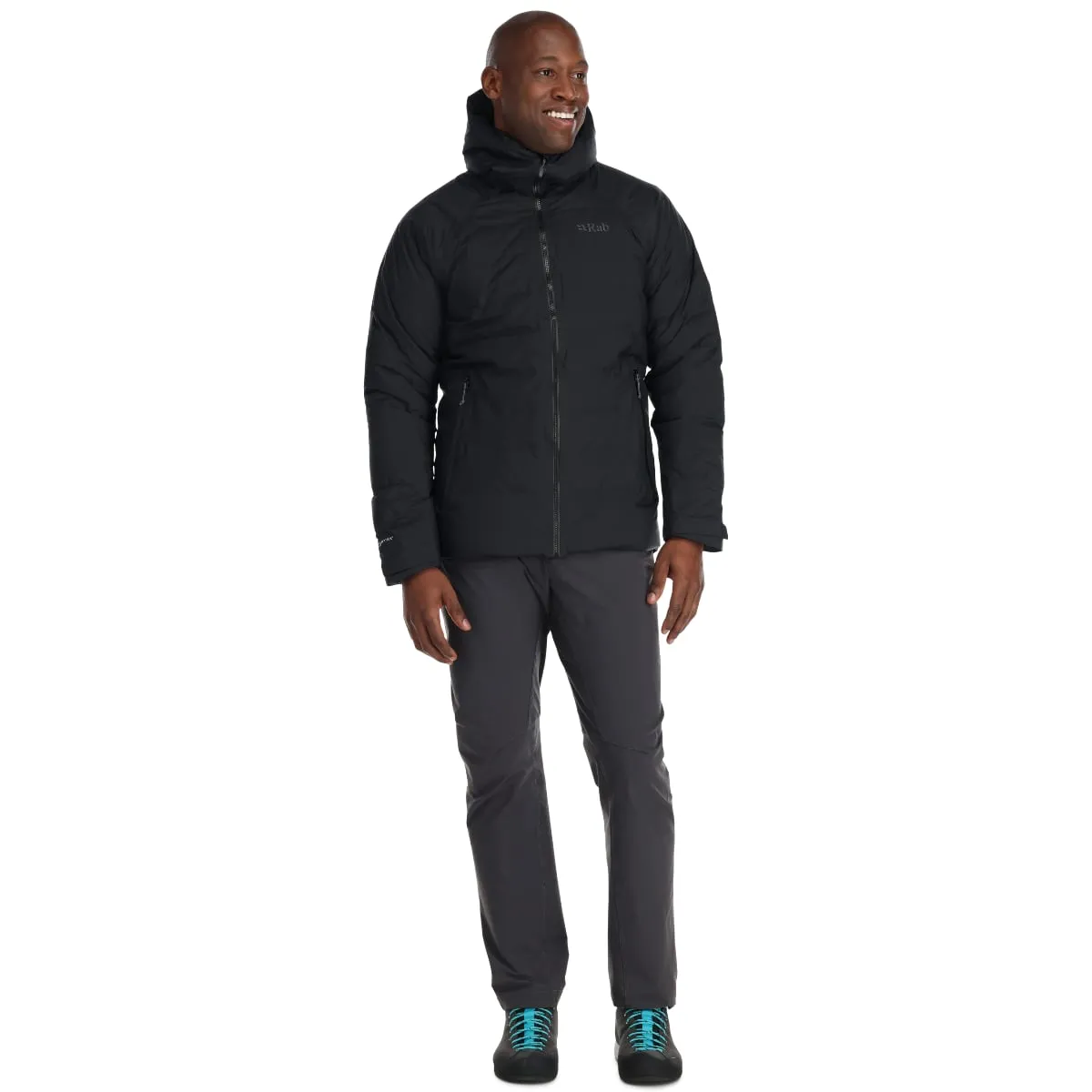Rab Valiance Waterproof Insulated Men's Jacket | Black