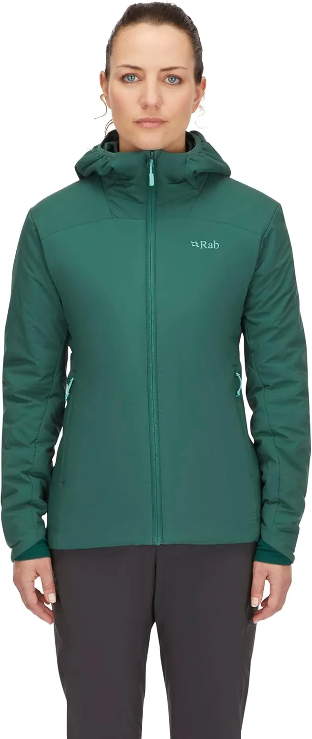 Rab Women's Xenair Alpine Light Hooded Insulated Jacket for Hiking & Mountaineering
