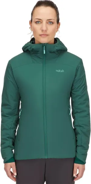 Rab Women's Xenair Alpine Light Hooded Insulated Jacket for Hiking & Mountaineering