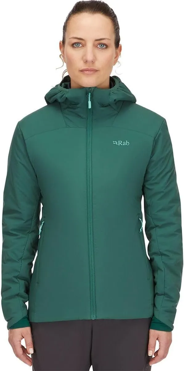 Rab Women's Xenair Alpine Light Hooded Insulated Jacket for Hiking & Mountaineering