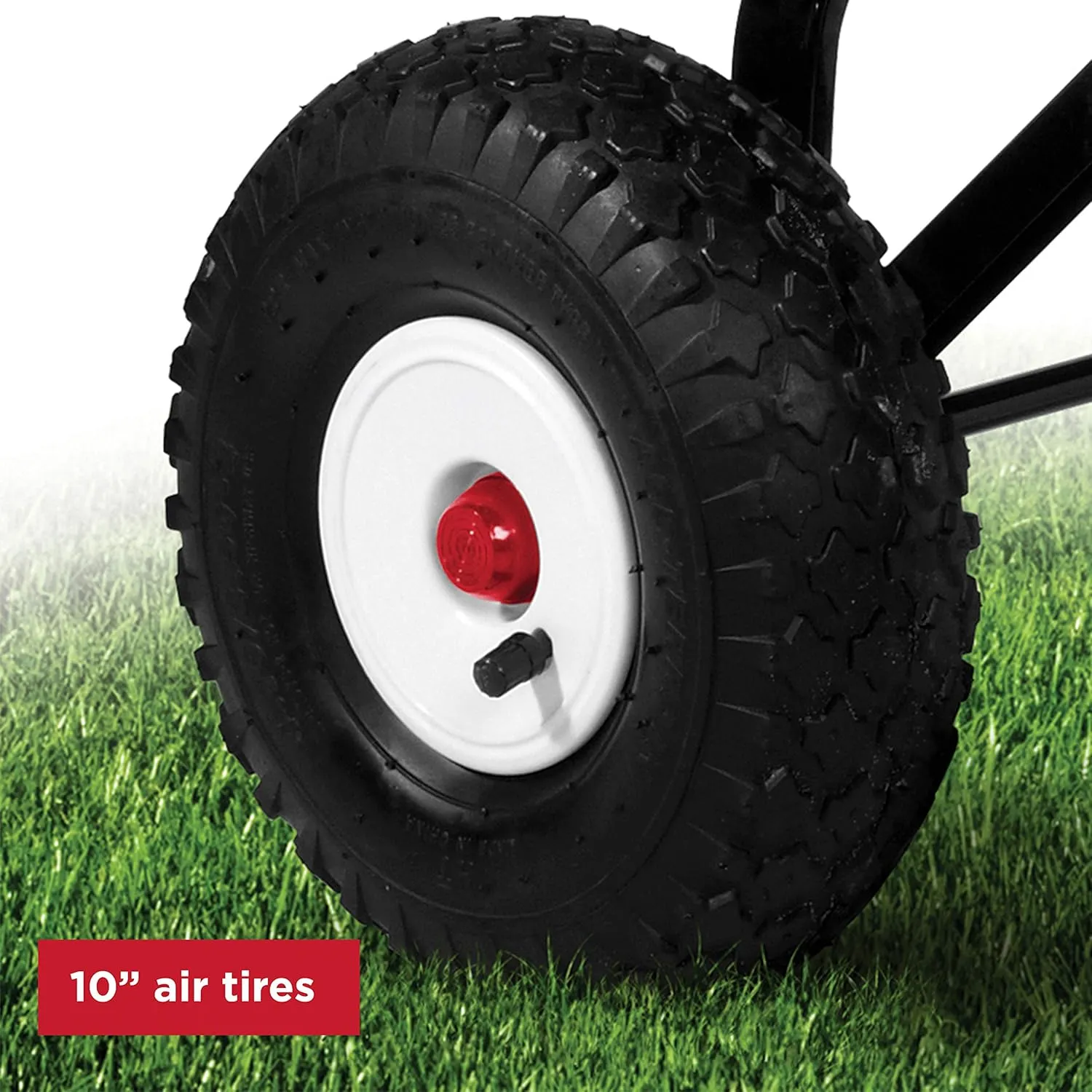 Radio Flyer All-Terrain Cargo Wagon for Kids, Garden and Cargo, Red Wagon for Ages 1.5 