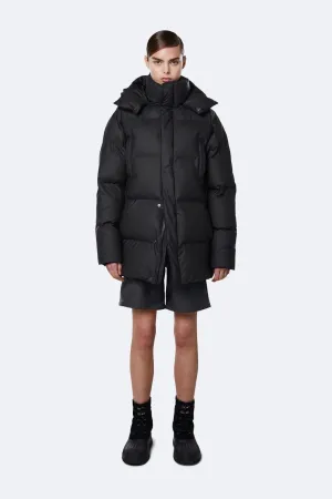 RAINS Hooded Puffer Coat