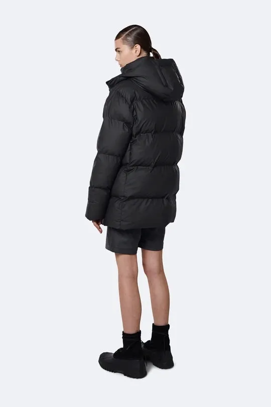 RAINS Hooded Puffer Coat