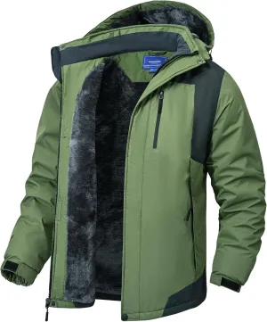 Rapoo Men's Winter Ski Snow Jacket Mountain Waterproof Windproof Rain Jacket