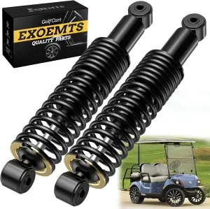 Rear Shock Absorbers for Yamaha Golf Cart, Heavy Duty Golf Cart Rear Shocks with Springs, Fit G14 G16 G19 G20 G22 G29 Gas & Electric 1995-Up, Replace OEM JN4-F2210-00, JN3-F2210-00