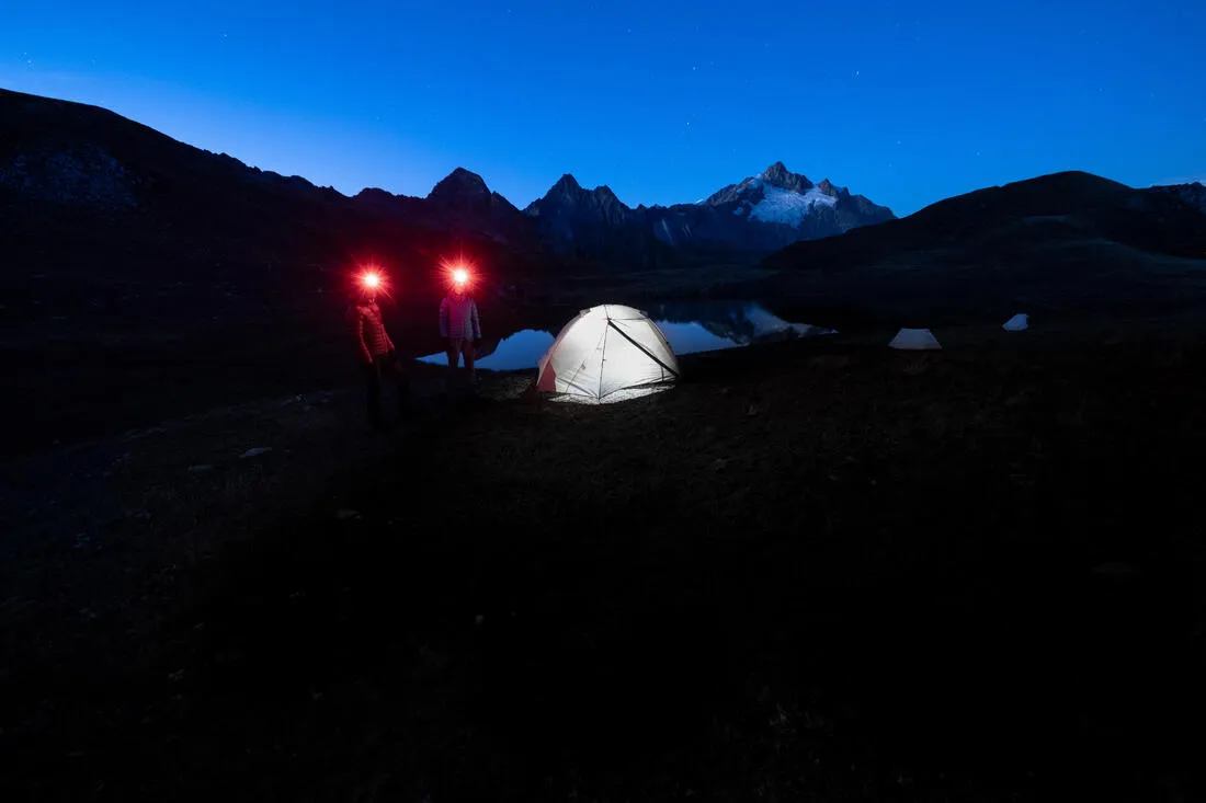 Rechargeable Headlamp USB V3 600 Lumens - HL900 Red