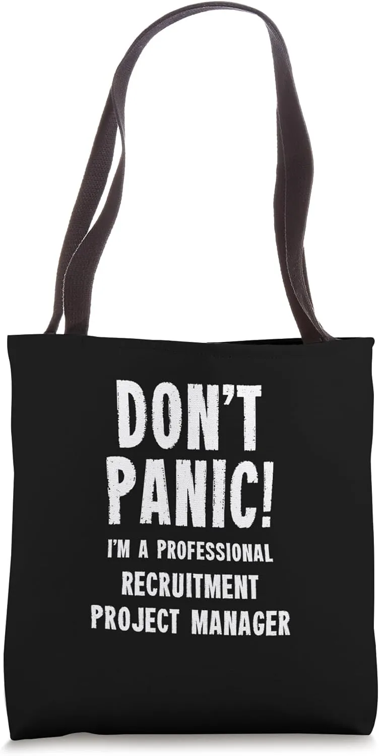 Recruitment Project Manager Tote Bag