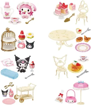 Reement Sanrio My Melody Kromi Sweet Tea Party, 1 Box, Approx. H 4.5 x W 2.8 x D 2.0 inches (115 x 70 x 50 mm), PVC, ABS