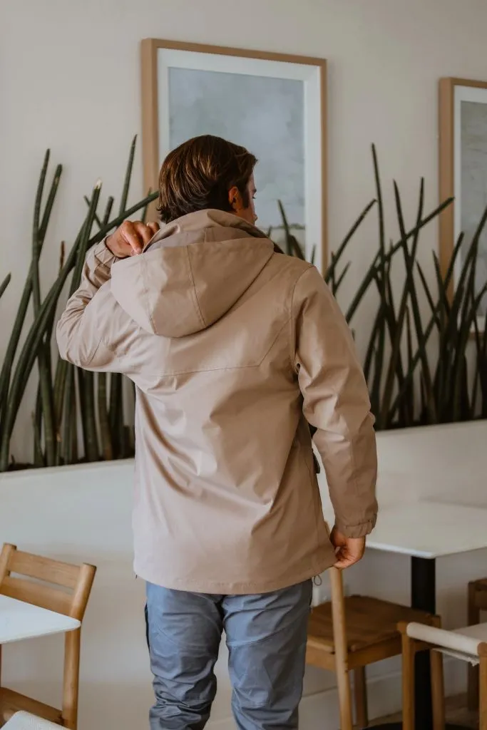 Rich Parka Jacket in Latte