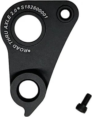 Road Thru-Axle Disc Derailleur Hanger Dropout for Specialized Tarmac SL6 SL7 Venge Roubaix Ruby Diverge CruX SIRRUS Allez Replacement for Specialized Part No. S182600001, Black