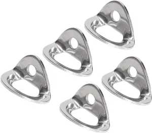 Rock Climbing Bolt Hanger, 316 Stainless Steel Climbing Hanger for Rappelling Aerial Work, Light Weight & Sturdy, Easy Installation