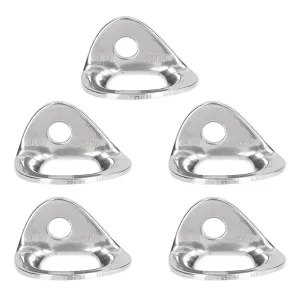 Rock Climbing Bolt Hanger 5PCS Stainless Steel Climbing Hanger for Aerial Work Drilling Exploration and Rescue Easy to Install Lightweight Portable