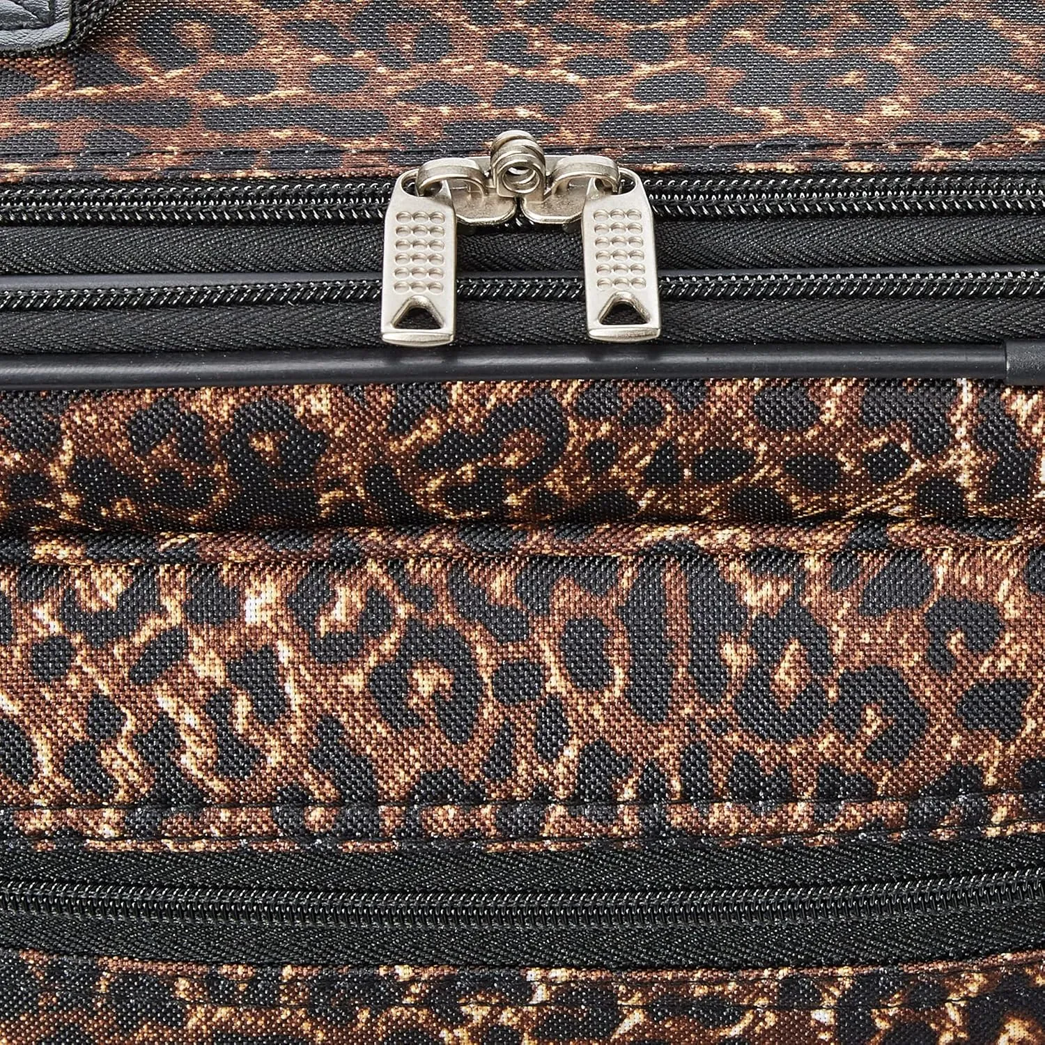 Rockland Fashion Softside Upright Luggage Set, Leopard, 2-Piece (14/19)