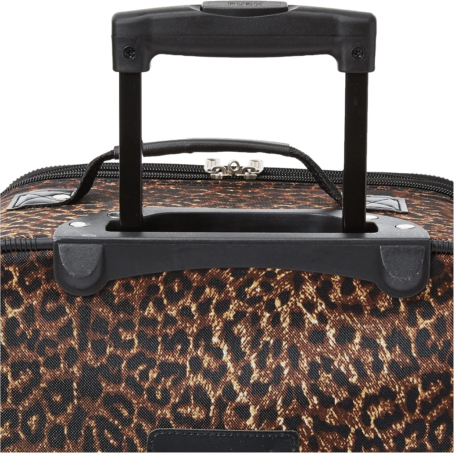 Rockland Fashion Softside Upright Luggage Set, Leopard, 2-Piece (14/19)
