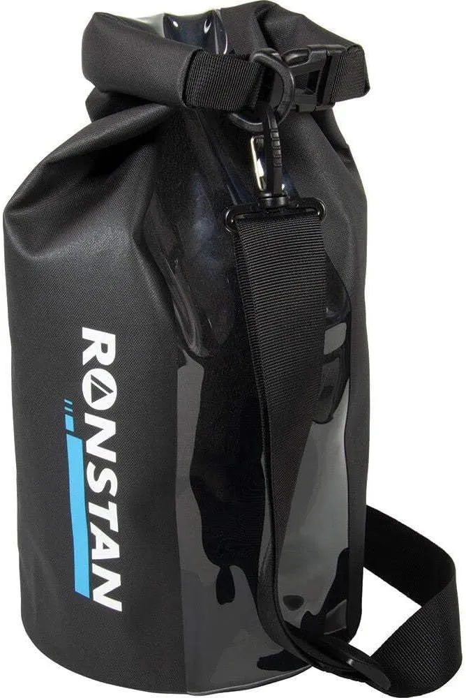 Ronstan Dry Roll Top - 10L Bag - Black w/Window
