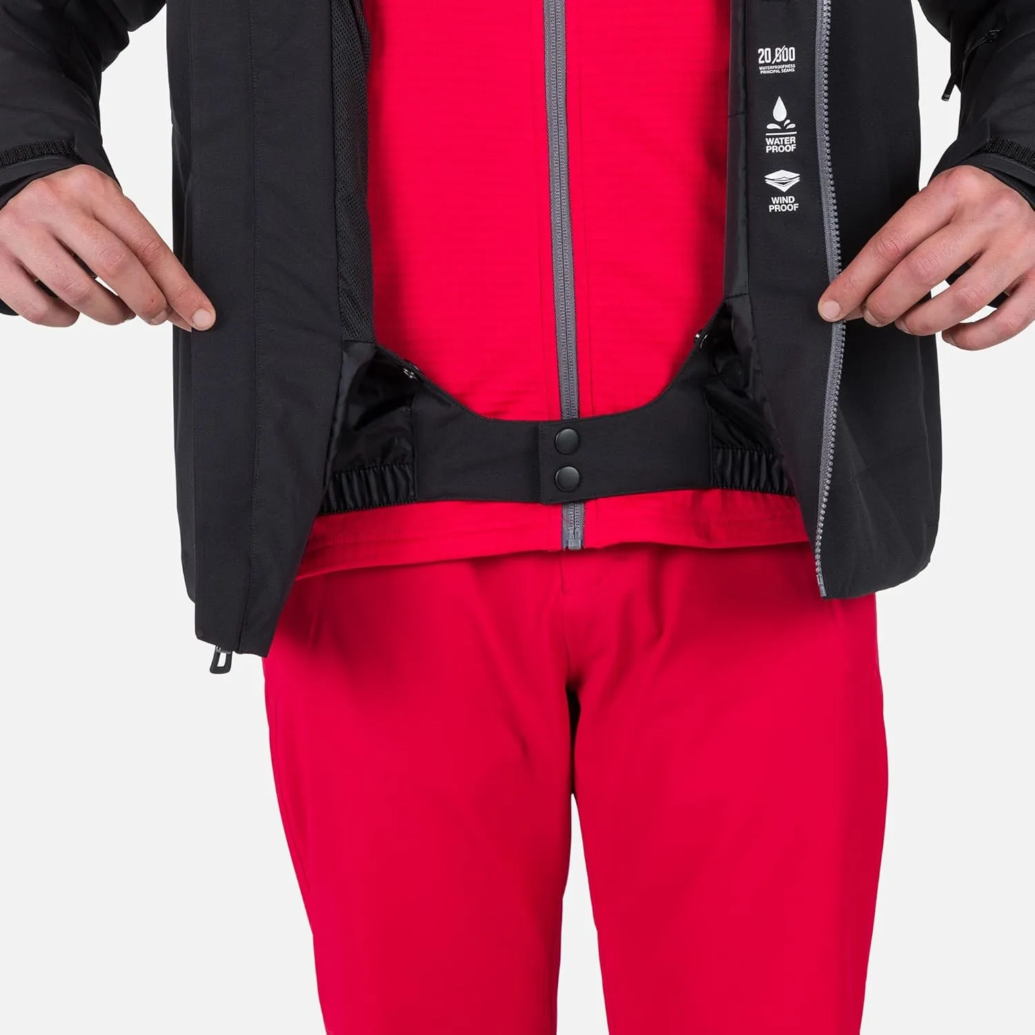 Rossignol Strawpile Jacket - Insulated Ski Jacket - Waterproof Snowboard Jacket for Men