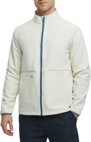 Rouen Soft Shell Jacket Mens Fleece Lined Lightweight Zip Up Water-Repellent Windbreaker Insulated Spring Fall Winter Jackets