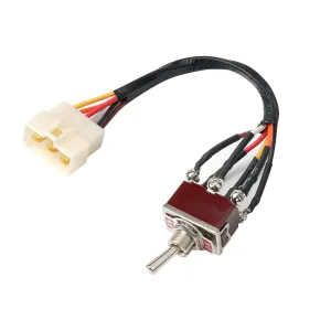 Run and Tow Switch with Harness for ICON EV Golf Cars,Compatible Model i20, i20U, i20L, i40, i40F, i40L, i60, i60F, i60L, i80