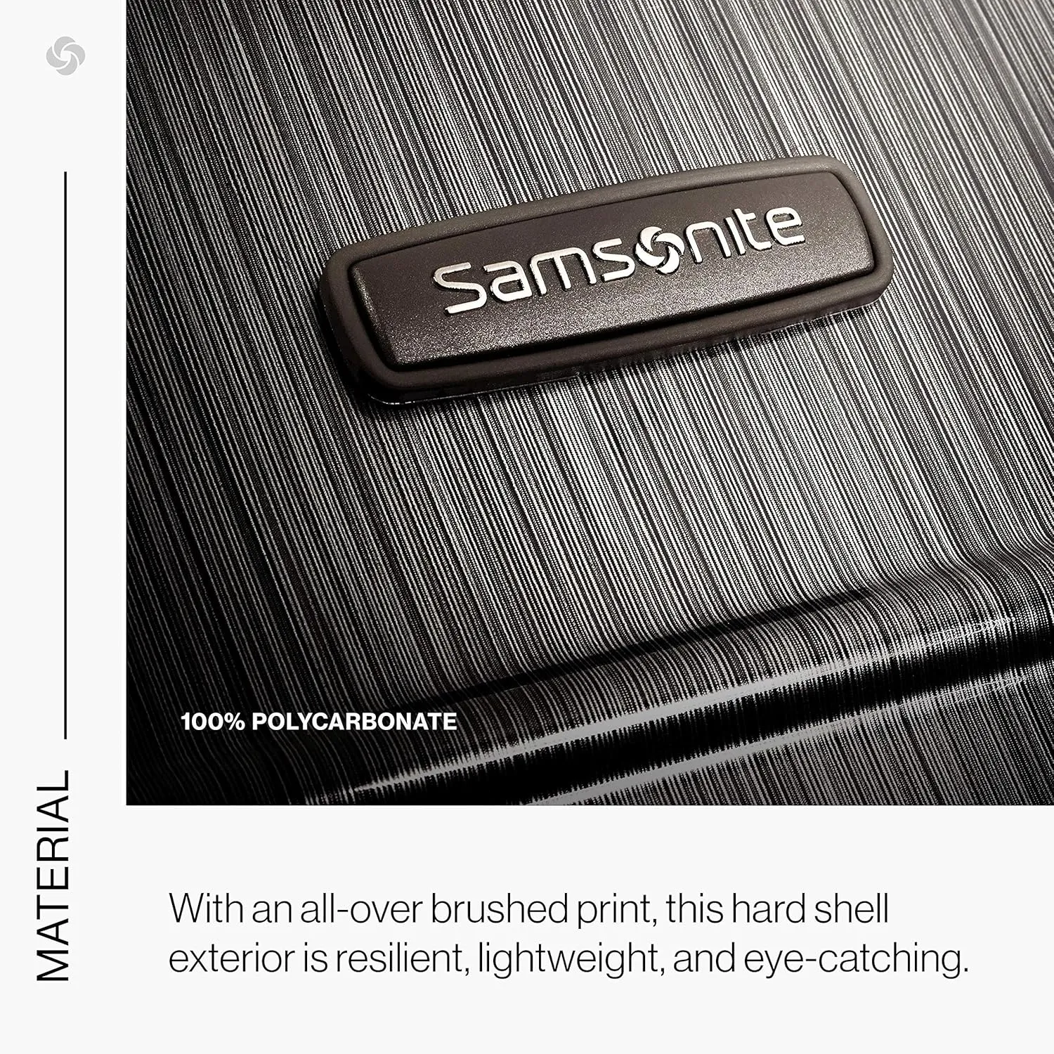 Samsonite Winfield 2 Hardside Expandable Luggage with Spinner Wheels, Charcoal, Checked-Large 28-Inch