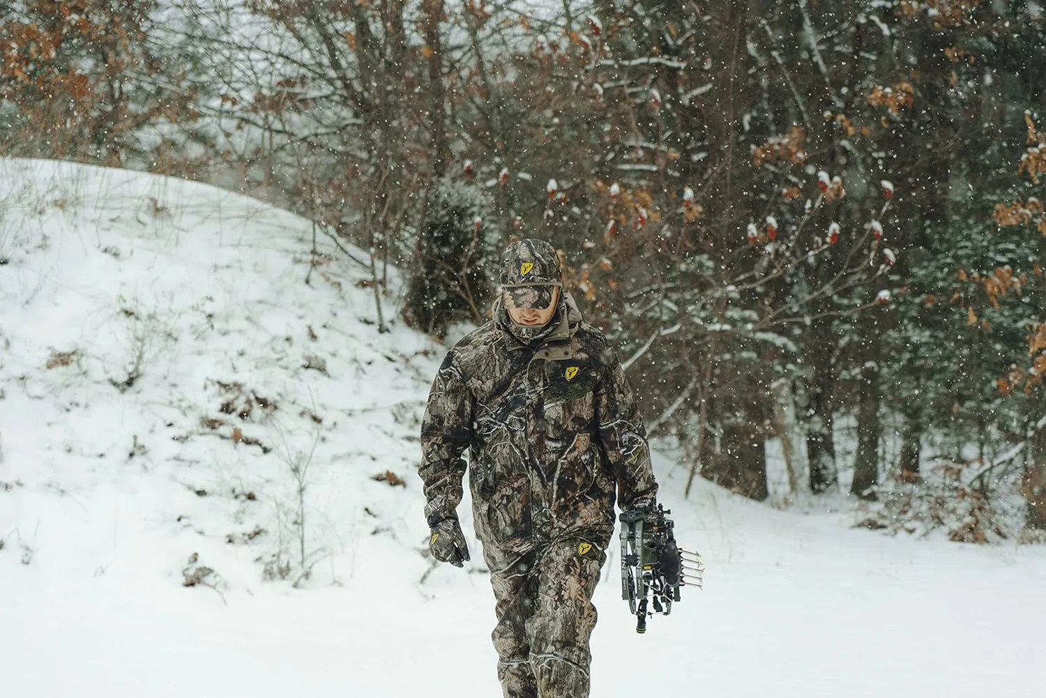 SCENTBLOCKER Drencher Waterproof Insulated 3-in-1 Camo Hunting Jacket for Men
