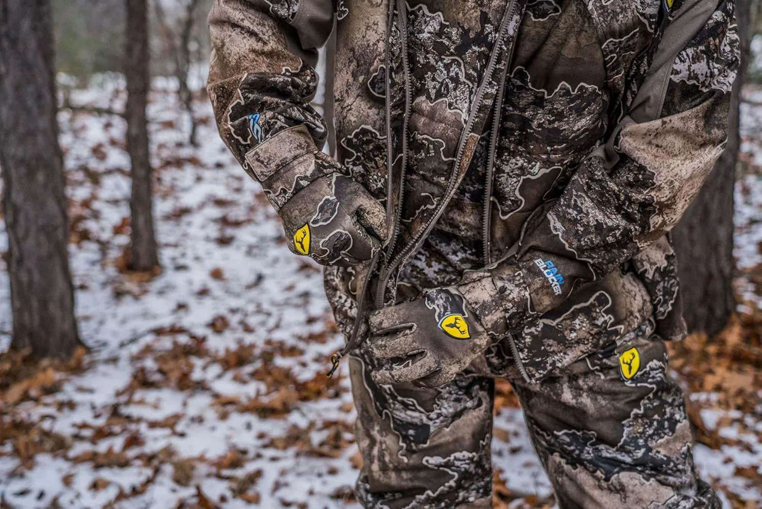 SCENTBLOCKER Drencher Waterproof Insulated 3-in-1 Camo Hunting Jacket for Men