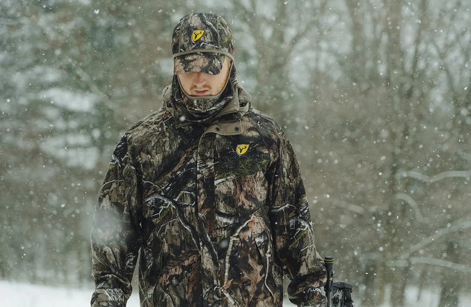 SCENTBLOCKER Drencher Waterproof Insulated 3-in-1 Camo Hunting Jacket for Men