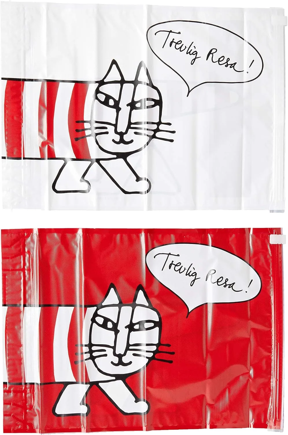 Shifle Petako Compression Bag, Pack of 2, siffler x PETAKO, LL5. Red/White, One Size