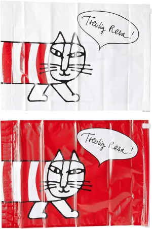 Shifle Petako Compression Bag, Pack of 2, siffler x PETAKO, LL5. Red/White, One Size