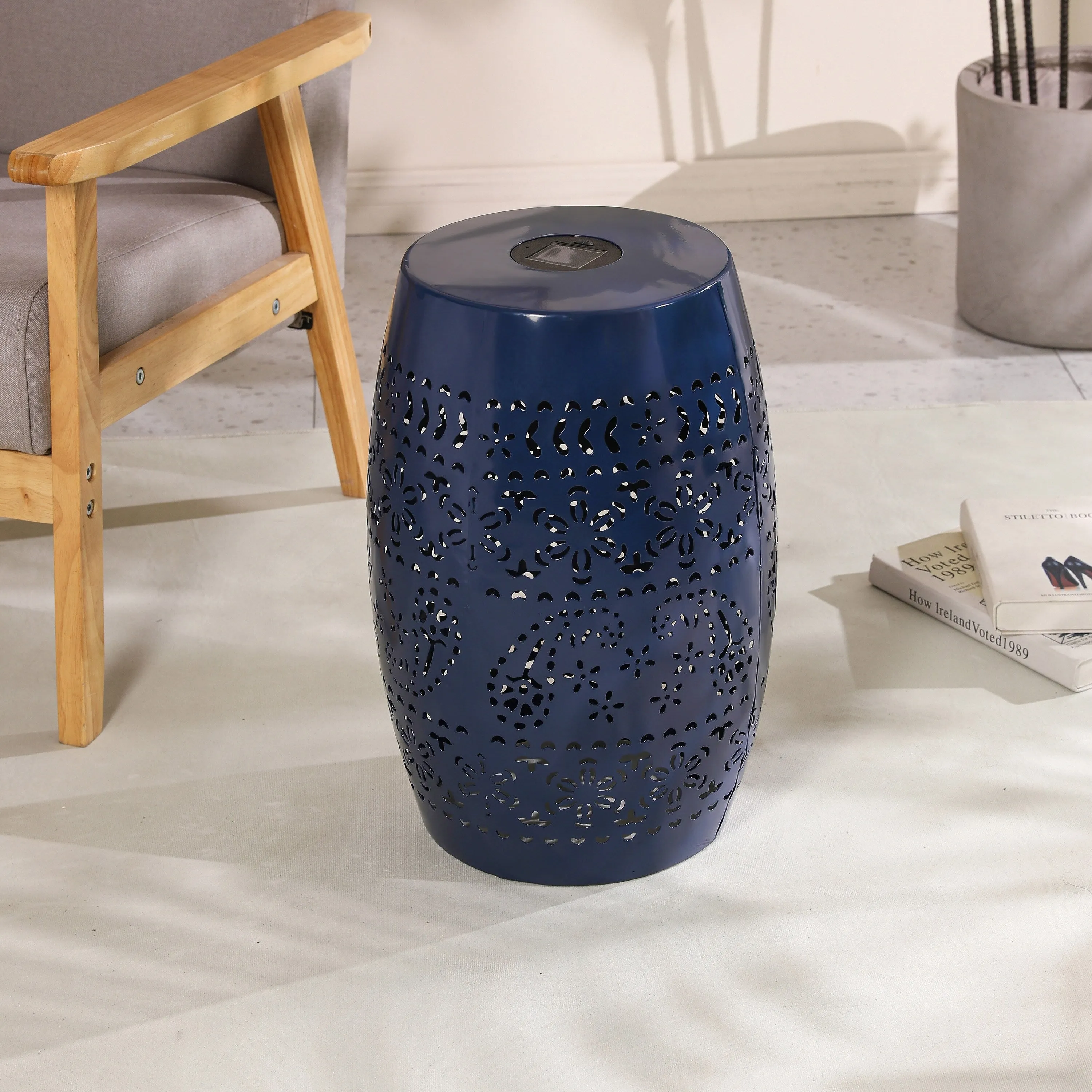 SIDE Table,DARK BLUE COLOR