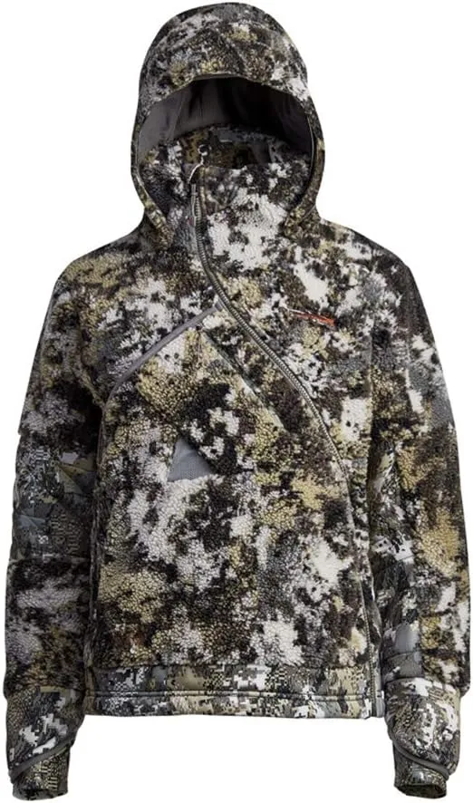 SITKA Gear Women's Hunting Hooded Windstopper Insulated Elevated II Fanatic Jacket, Medium, (50244-EV-M)