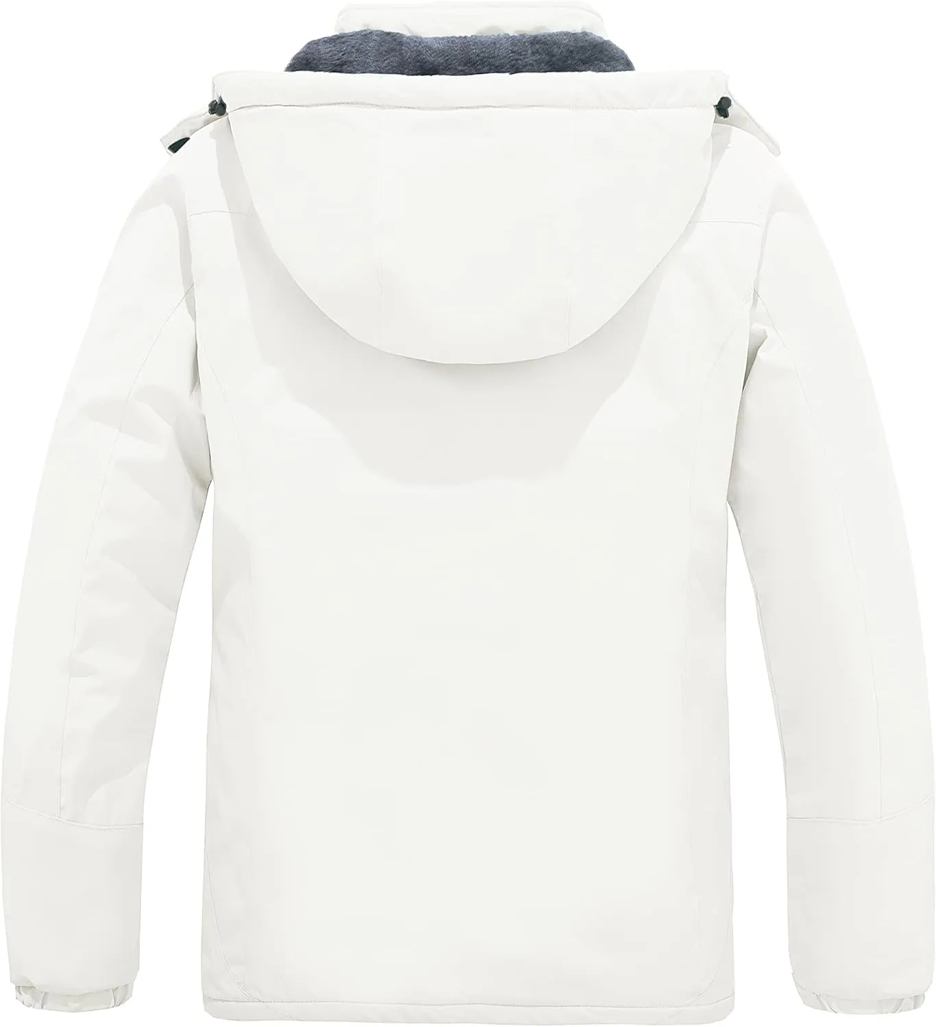 Skieer Women's Ski Jacket Waterproof Windproof Snowboard Jacket Warm Hooded Winter Coat