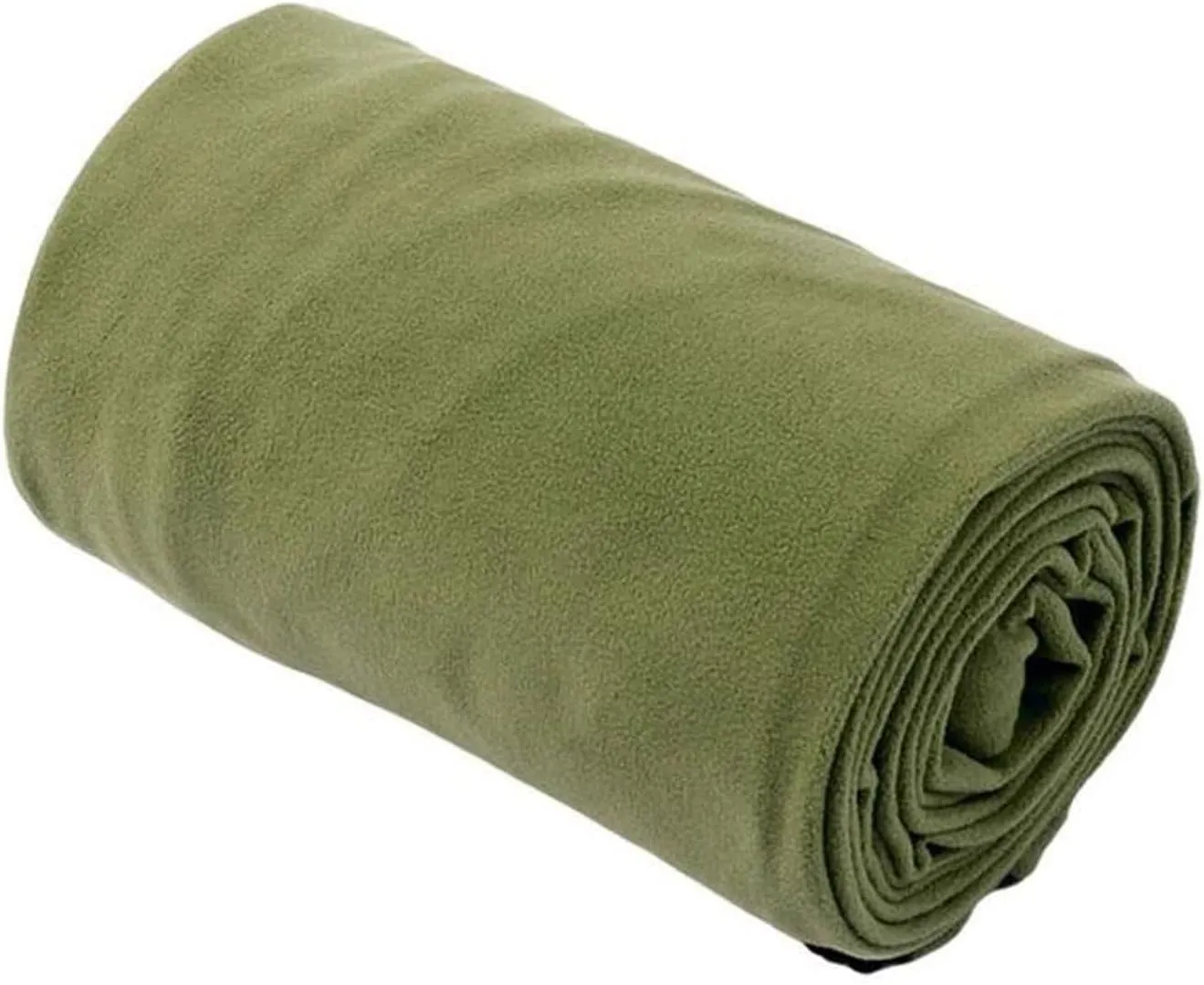 Sleeping Bag Portable Ultra-Light Polar Fleece Sleeping Bag Outdoor Camping Tent Bed Travel Warm Sleeping Bag Liner Camping Sport Accessories (Green)
