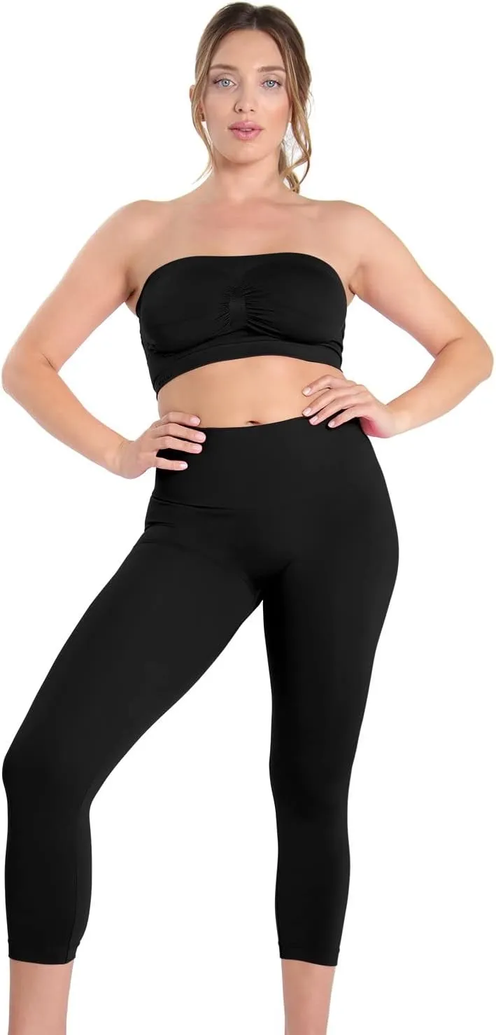SlimMe Shapewear Leggings, High Waisted Leggings Tummy Control, Comfortable and Breathable Compressions Pants for Women