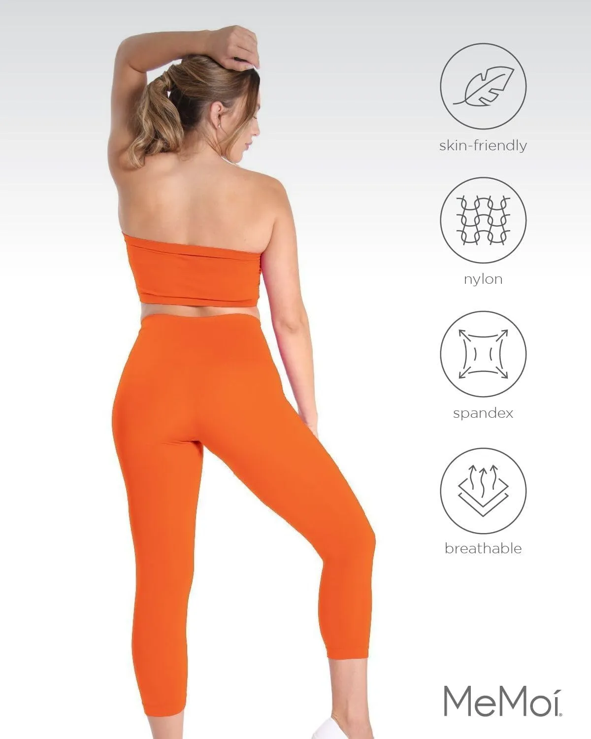 SlimMe Shapewear Leggings, High Waisted Leggings Tummy Control, Comfortable and Breathable Compressions Pants for Women