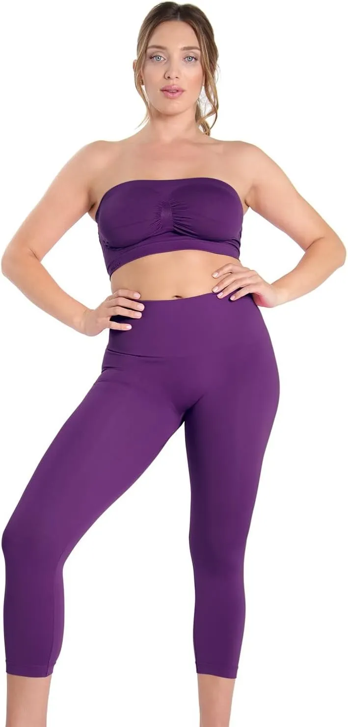 SlimMe Shapewear Leggings, High Waisted Leggings Tummy Control, Comfortable and Breathable Compressions Pants for Women