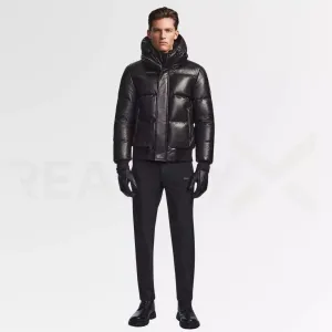 Snow Leather Jacket