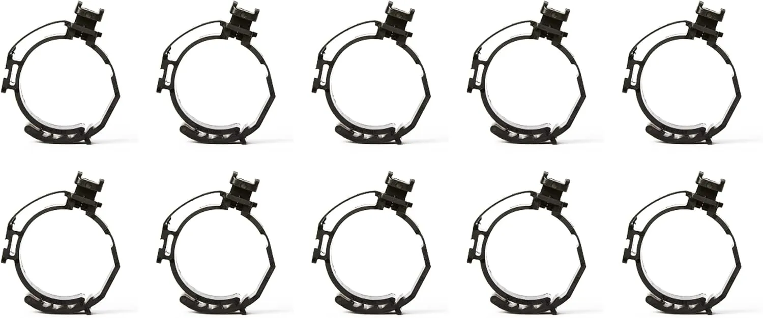 SNS 56-63P Pipe Hanger for 2" sched 40, 2inch EMT-10 Pack, American Made, one Piece Hanger for pies, Cables, Conduit