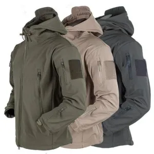 Soft Shell Jacket | Windproof | Hooded Jacket