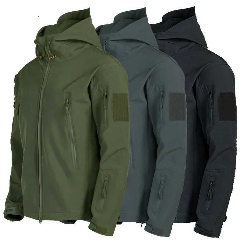 Soft Shell Jacket | Windproof | Hooded Jacket