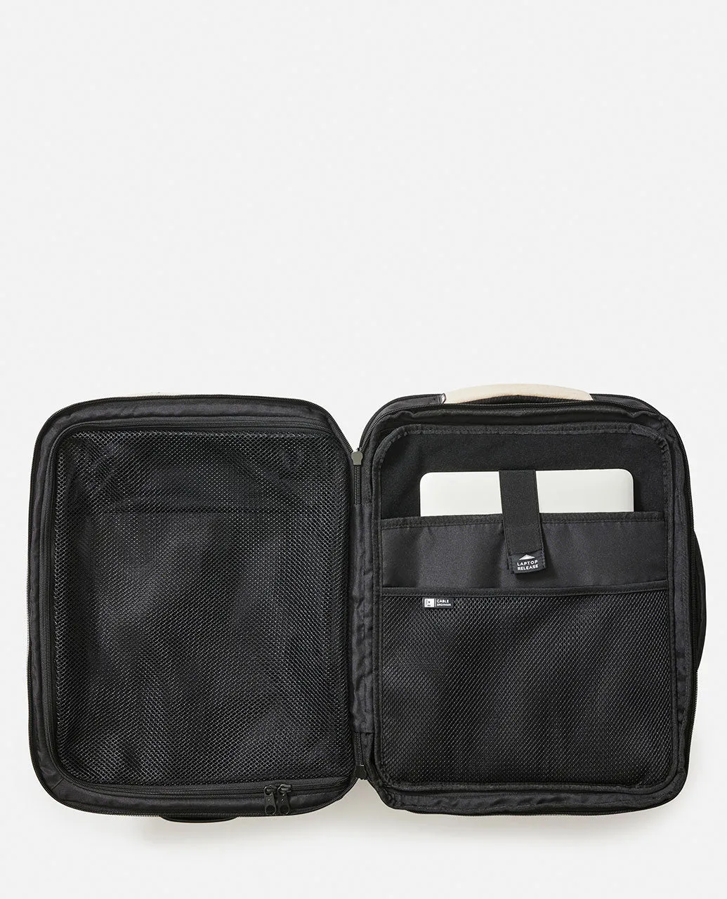 Soleil F-Light 30L Cabin Bag - Black/Oatmeal
